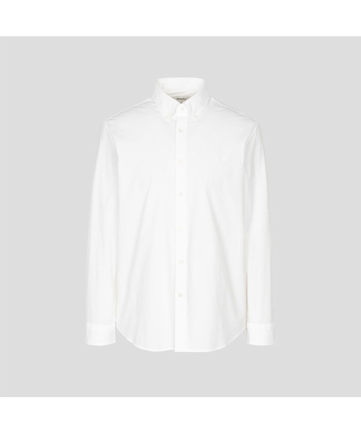빈폴 멘(BEANPOLE MEN) 남녀공용 플레인 셔츠  화이트