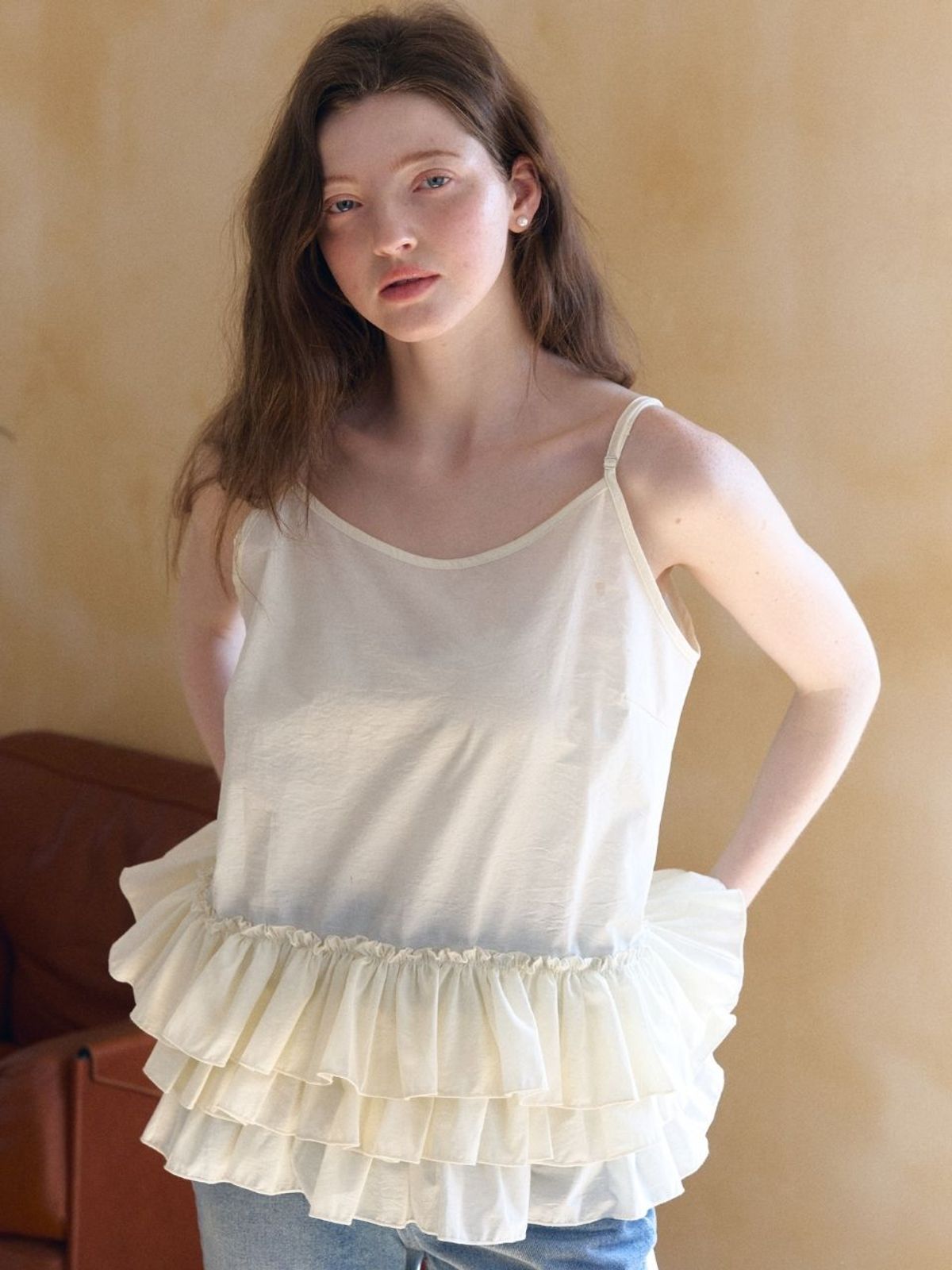 패브릭서울(FABRICSEOUL) frill cancan layered dress_ivory