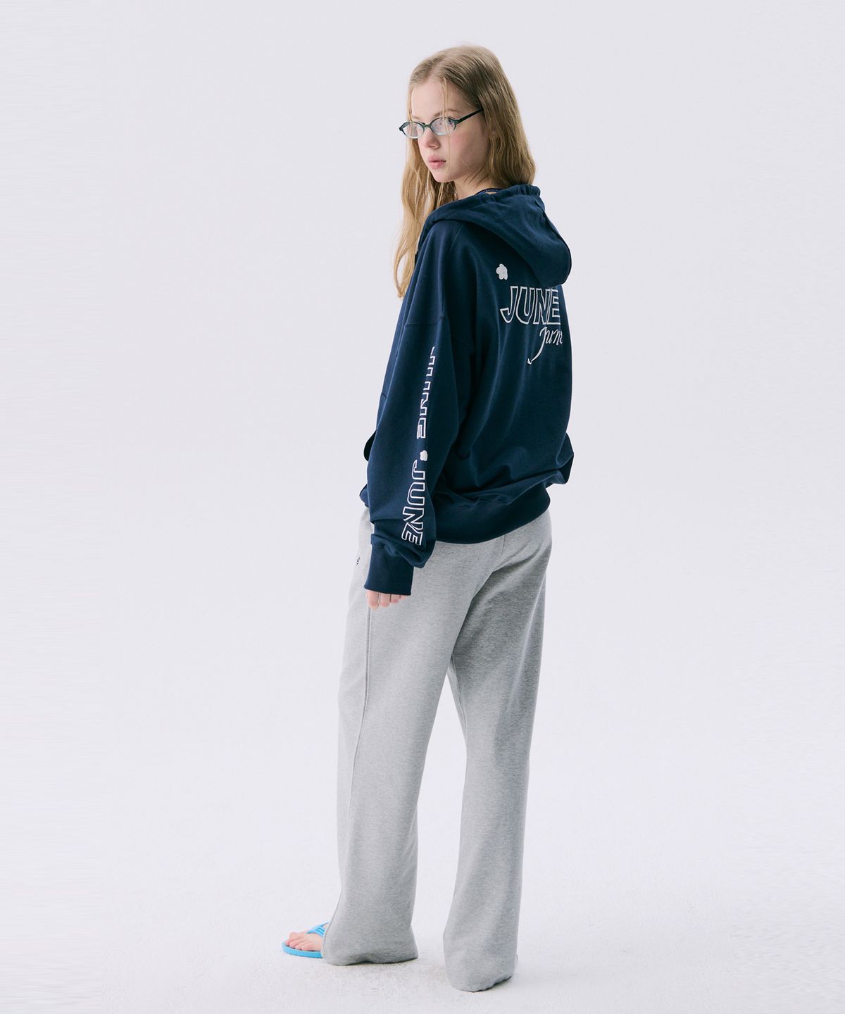 준준스페이스(JUNEJUNE SPACE) VOL11.Sweat pants_Grey(VOL11.스웨트팬츠_그레이)