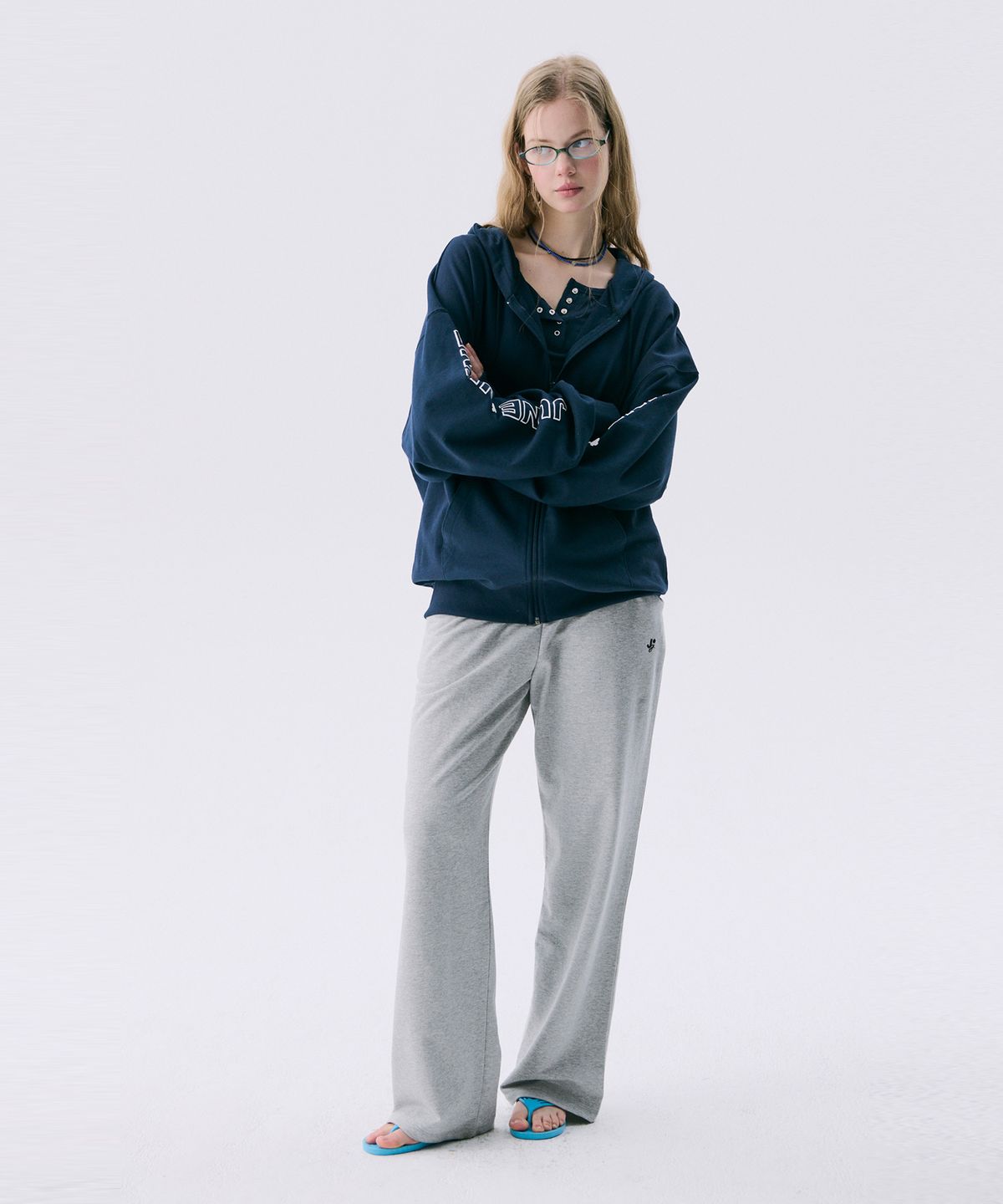 준준스페이스(JUNEJUNE SPACE) VOL11.Sweat pants_Grey(VOL11.스웨트팬츠_그레이)