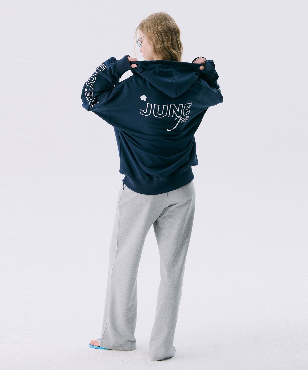 준준스페이스(JUNEJUNE SPACE) VOL11.Sweat pants_Grey(VOL11.스웨트팬츠_그레이)