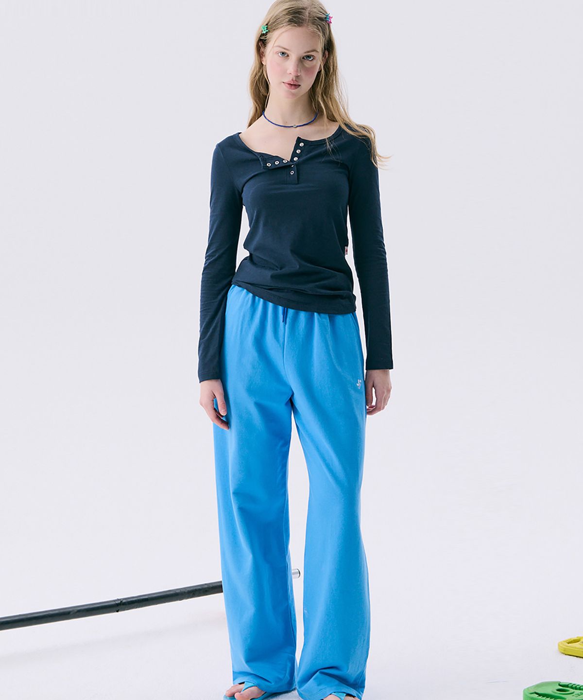 준준스페이스(JUNEJUNE SPACE) VOL11.Sweat pants_Blue(VOL11.스웨트팬츠_블루)