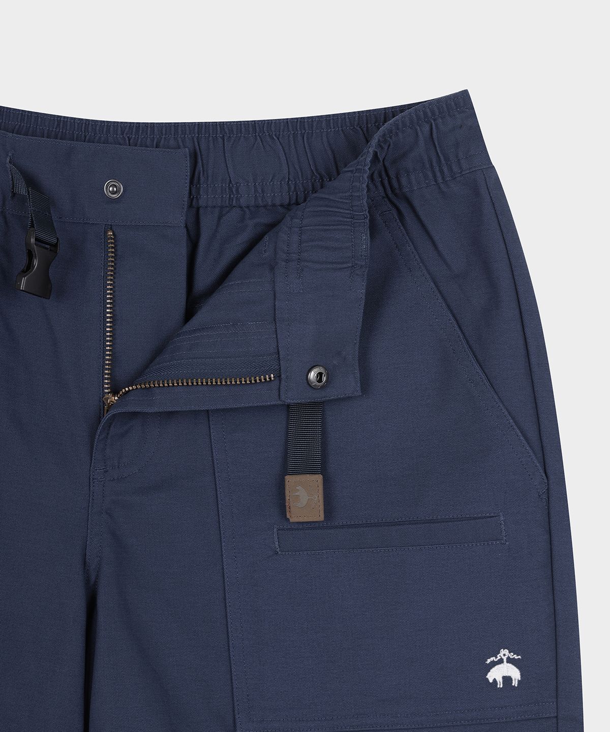 브룩스 브라더스(BROOKS BROTHERS) 세일링 캔버스 쇼츠 (네이비) (BBPSMM4544QFM)