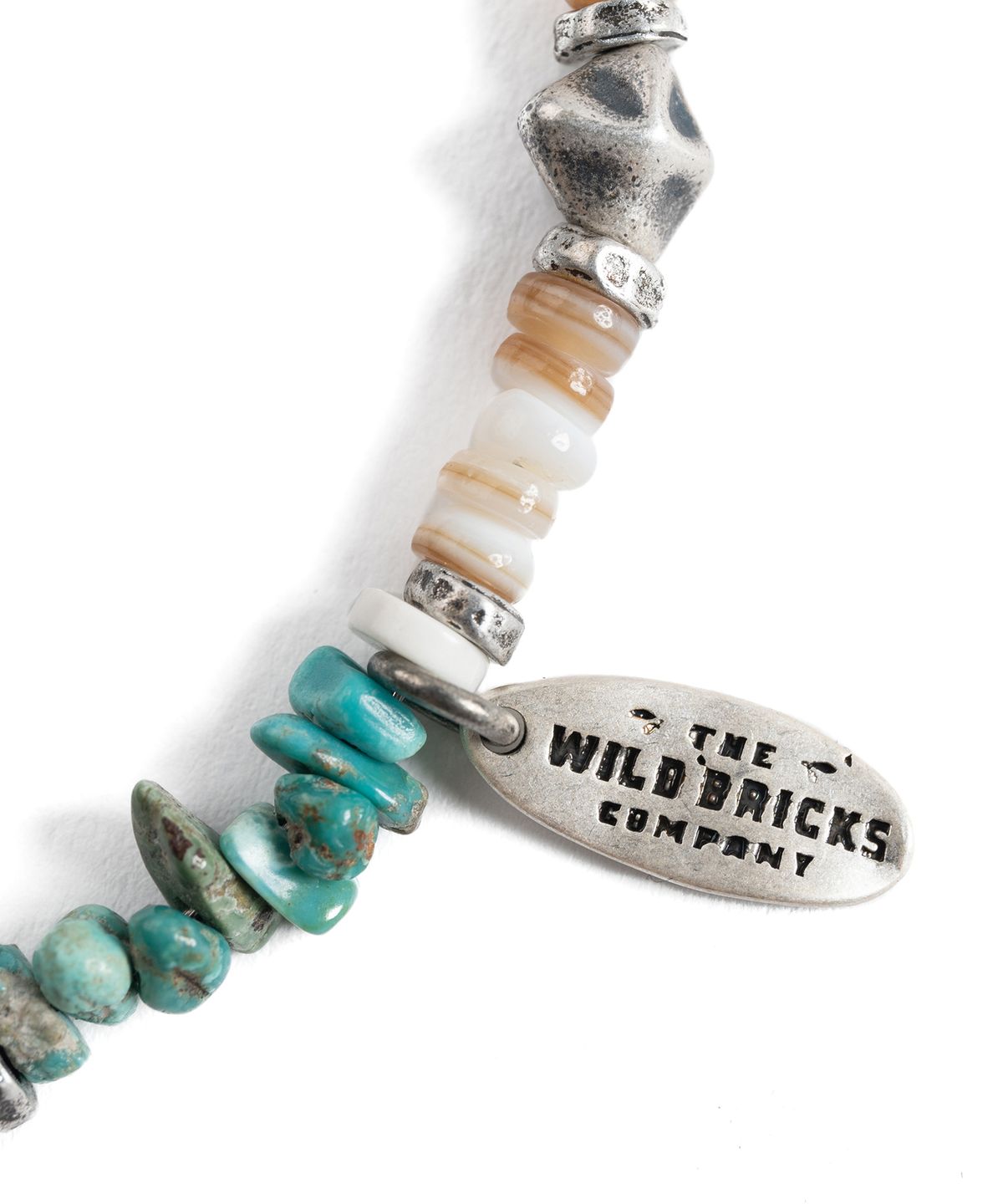 와일드 브릭스(WILD BRICKS) W23 GEMSTONE BRACELET (aqua)