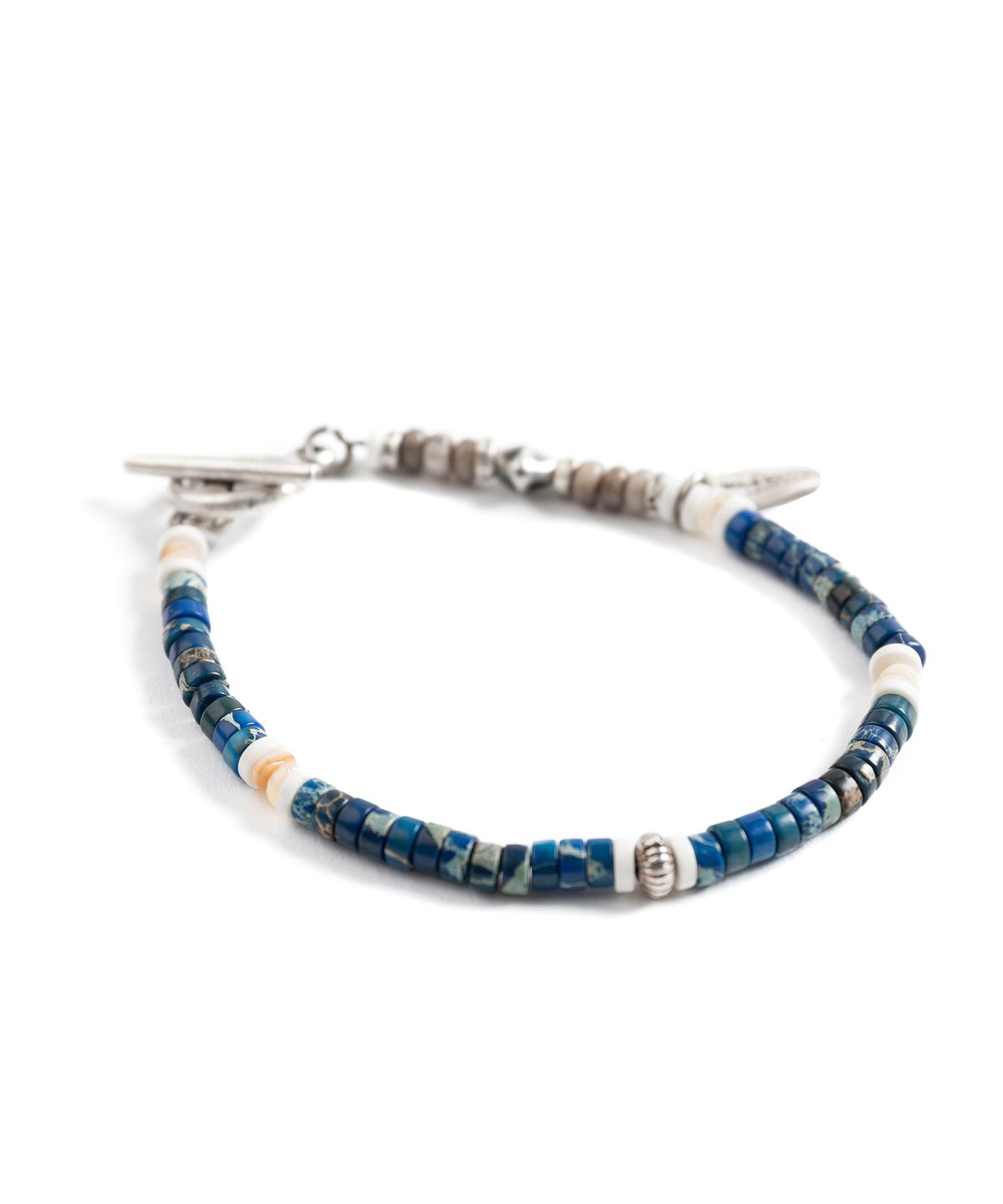 와일드 브릭스(WILD BRICKS) W23 GEMSTONE BRACELET (navy)