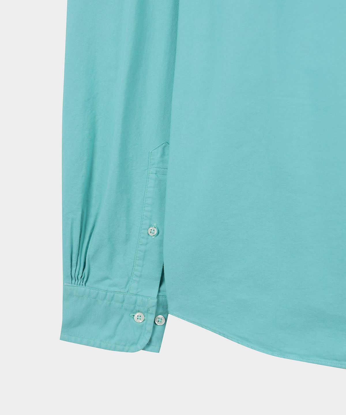 브룩스 브라더스(BROOKS BROTHERS) 프라이데이 옥스포드 가먼트다잉 셔츠 (그린) (BBTHMM7855IFS)