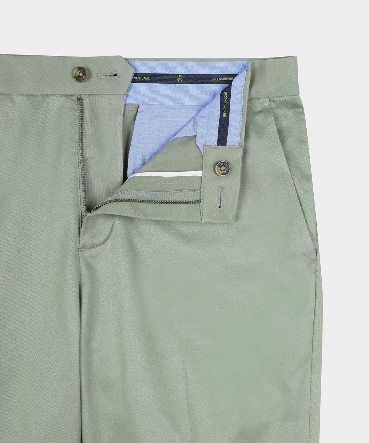 브룩스 브라더스(BROOKS BROTHERS) 슬림핏 라이트웨이트 어드밴티지 스트레치 치노 (그린) (BBPCMM7497IFS)