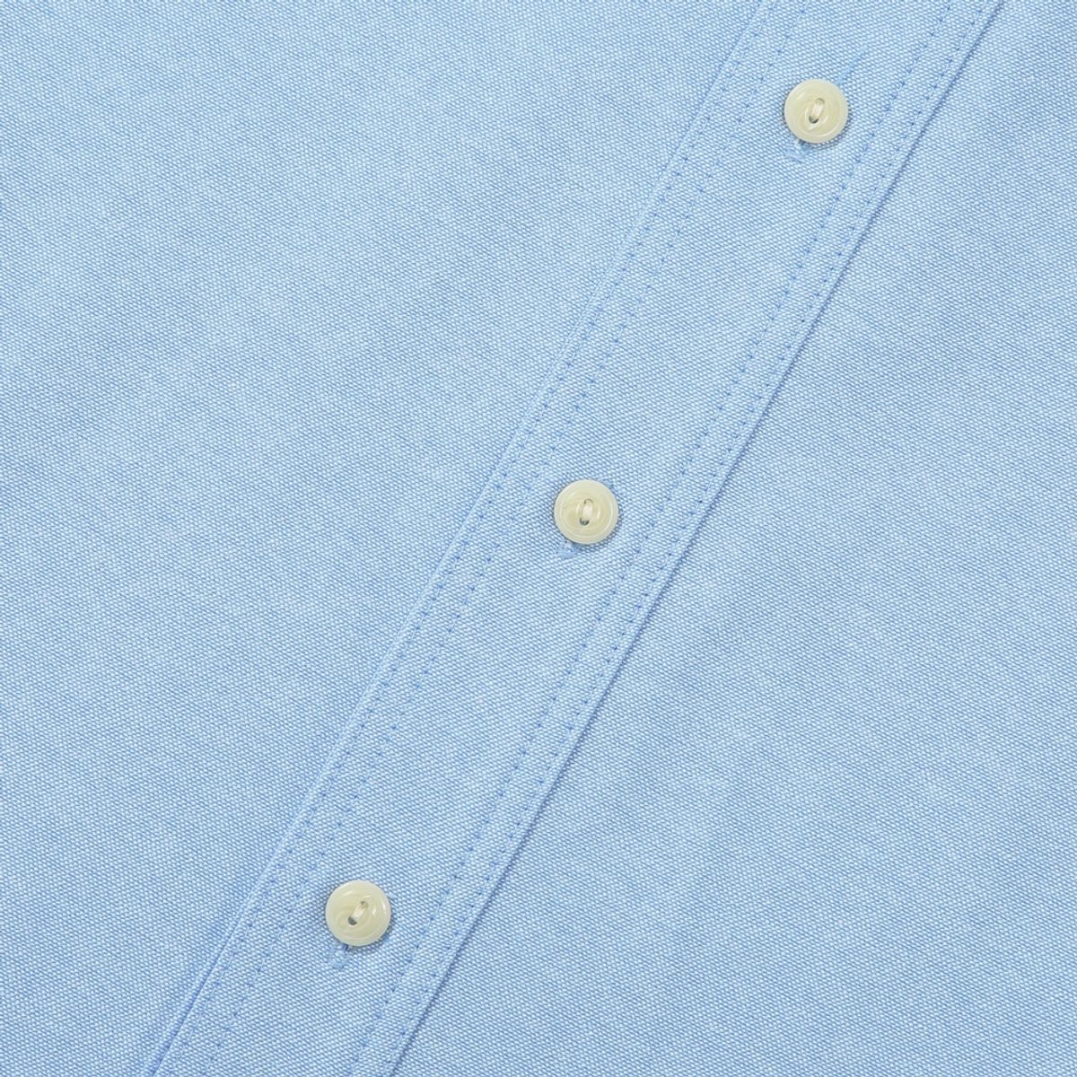 컬럼비아 유니버시티(COLUMBIA UNIVERSITY) SL-LABEL ONE POCKET OXFORD S/S SHIRTS 블루