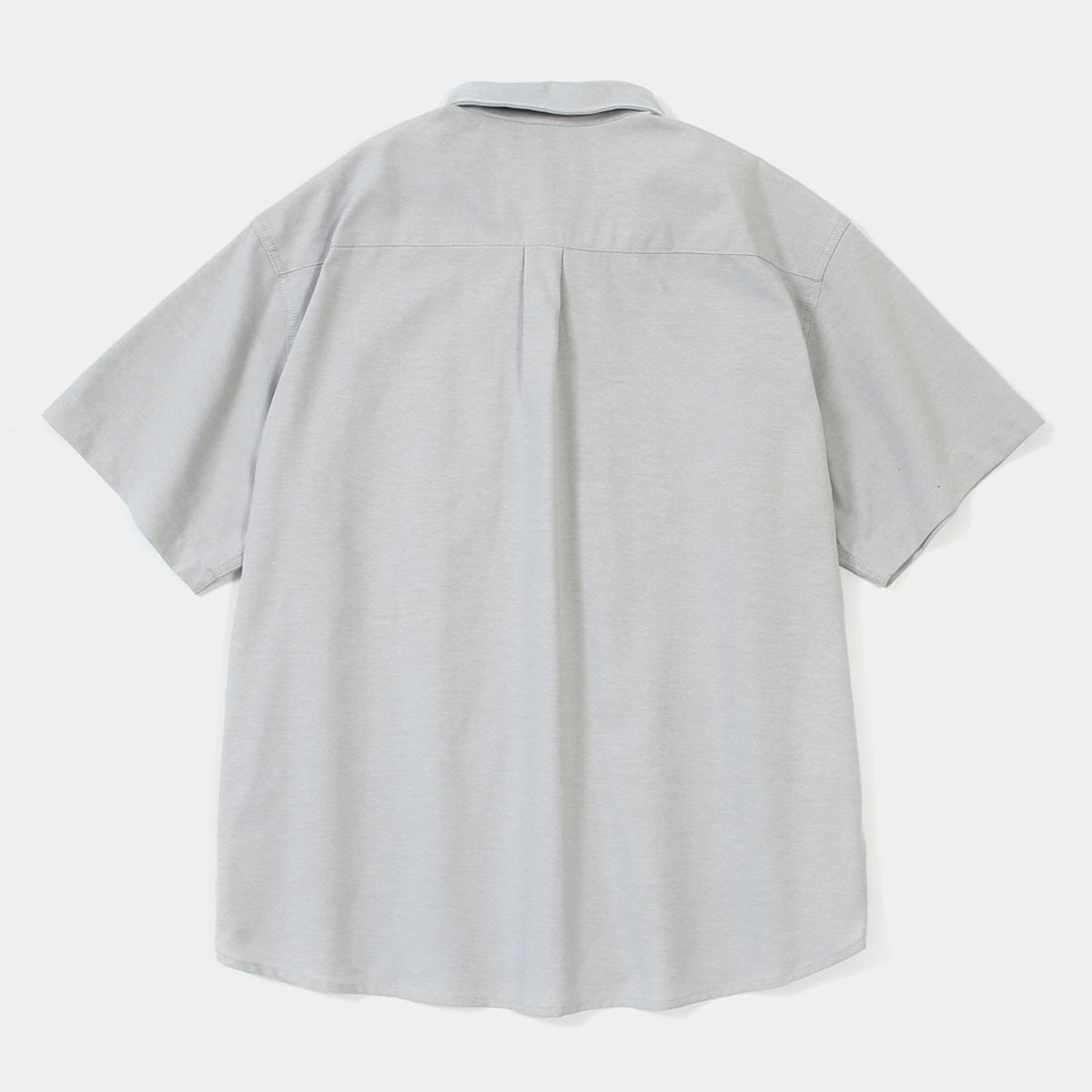 컬럼비아 유니버시티(COLUMBIA UNIVERSITY) SL-LABEL ONE POCKET OXFORD S/S SHIRTS 그레이