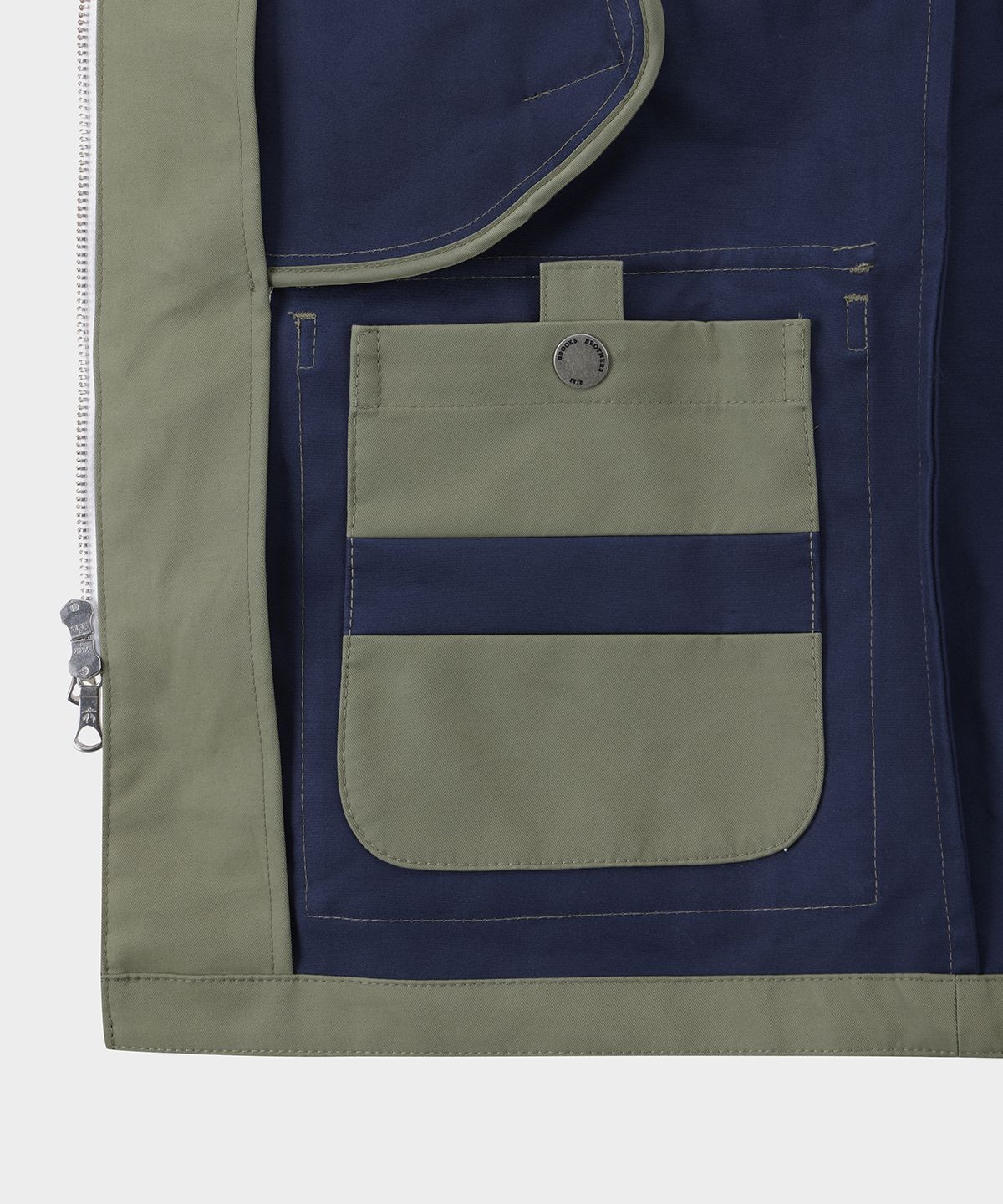 브룩스 브라더스(BROOKS BROTHERS) 세일링 코트 (다크그린) (BBOTMM9408JFS)