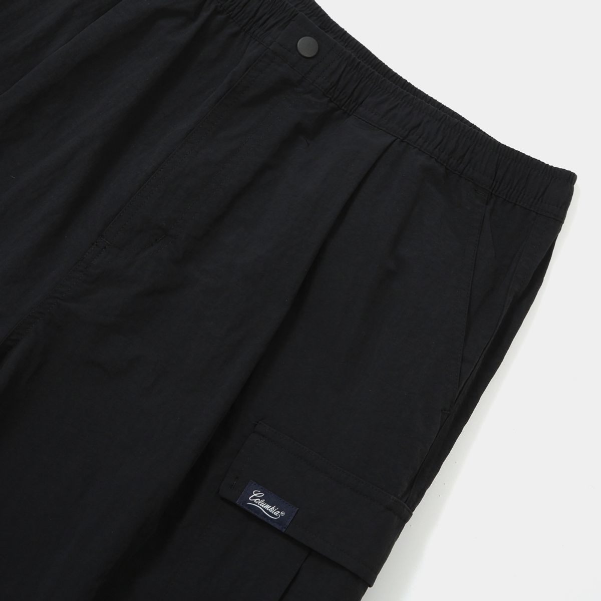 컬럼비아 유니버시티(COLUMBIA UNIVERSITY) STREET LABEL LOOSE FIT CARGO BERMUDA SHORTS PANTS 블랙