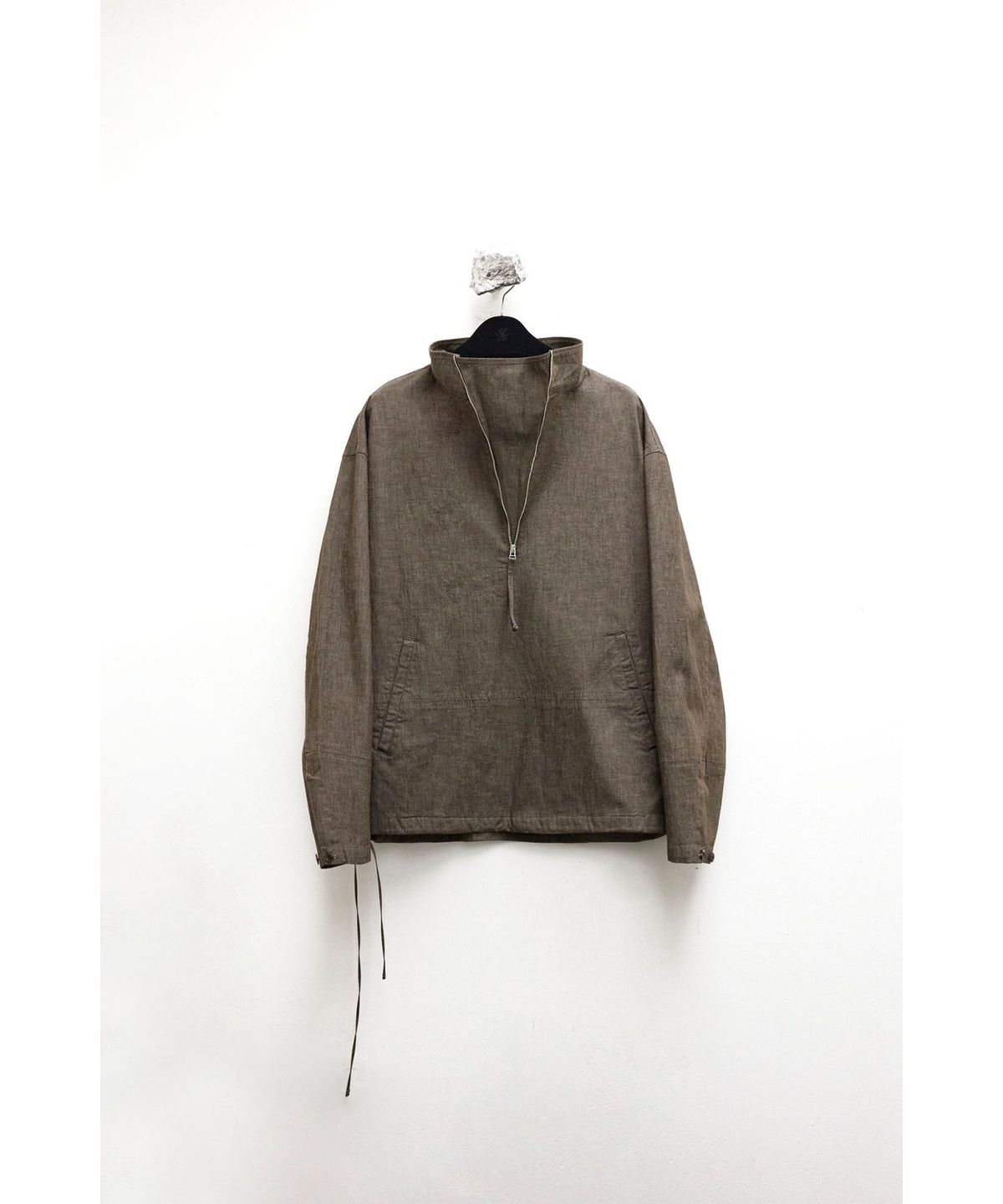 유스(YOUTH) Denim Smock Top - Washed Brown