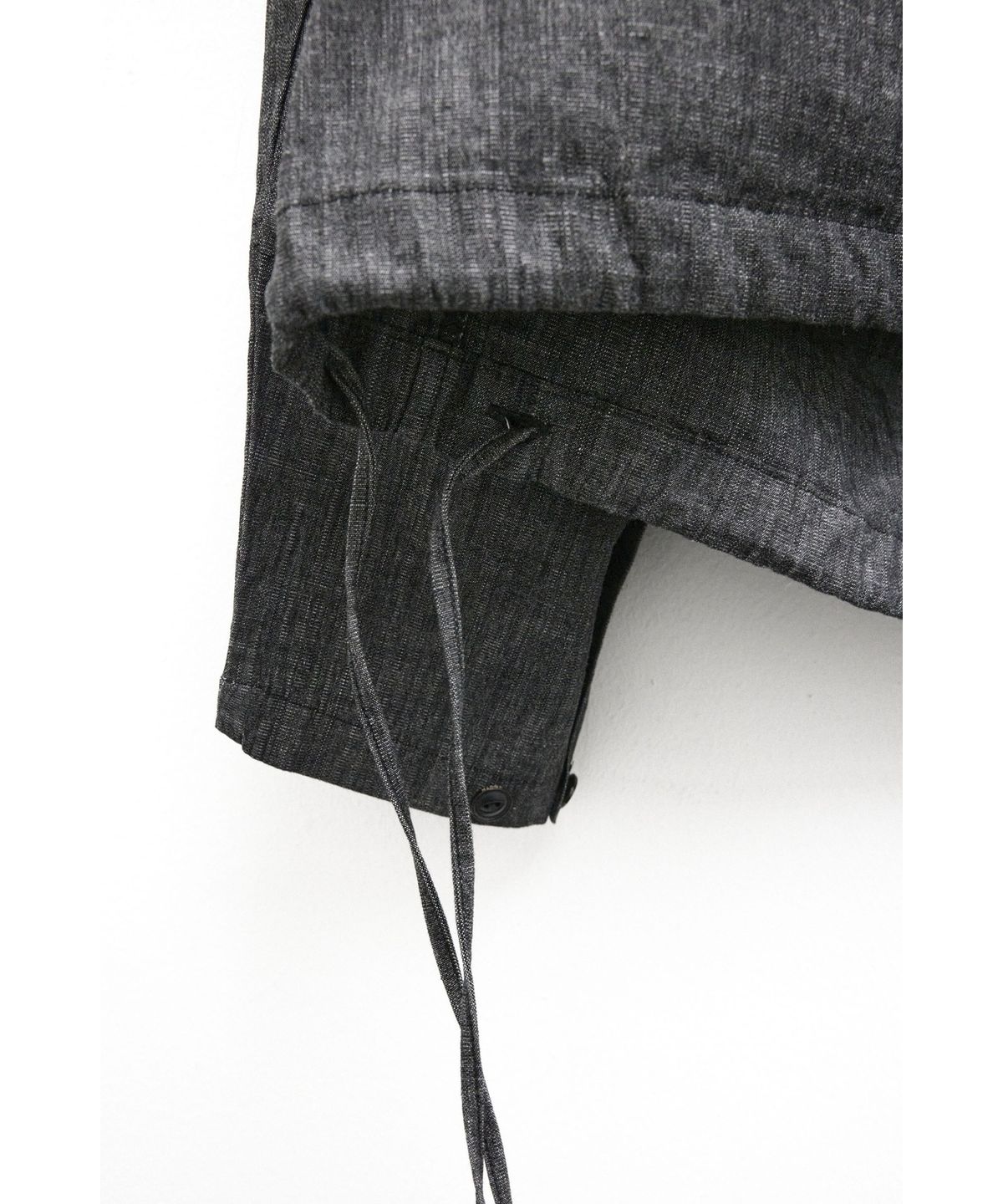 유스(YOUTH) Denim Smock Top - Washed Black