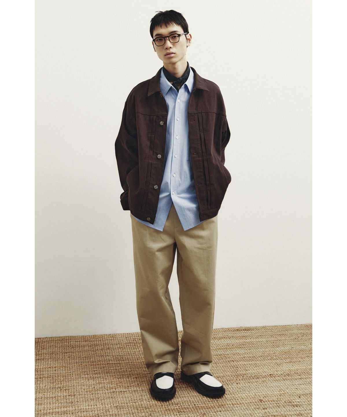 유스(YOUTH) 2-pleated Chino Pants - Beige