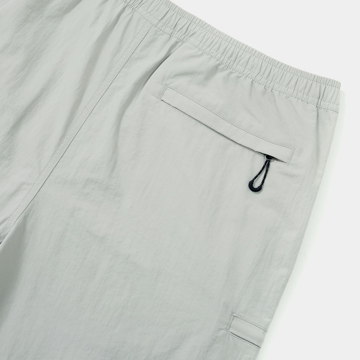 컬럼비아 유니버시티(COLUMBIA UNIVERSITY) CU SIG LOGO REGULAR FIT BASIC SHORTS PANTS 라이트그레이