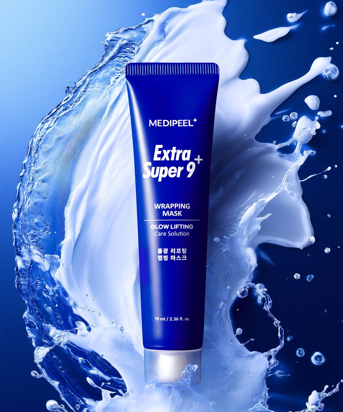 메디필(MEDIPEEL) 엑스트라 슈퍼9 플러스 물광 리프팅 랩핑마스크 70ml