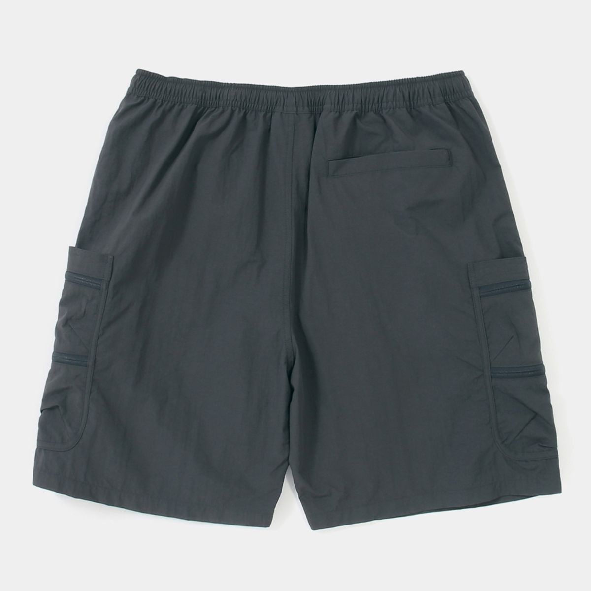 컬럼비아 유니버시티(COLUMBIA UNIVERSITY) CU SIG LOGO REGULAR FIT OUTPOCKET SHORTS PANTS 차콜
