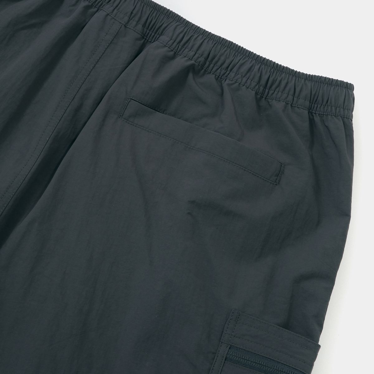컬럼비아 유니버시티(COLUMBIA UNIVERSITY) CU SIG LOGO REGULAR FIT OUTPOCKET SHORTS PANTS 차콜