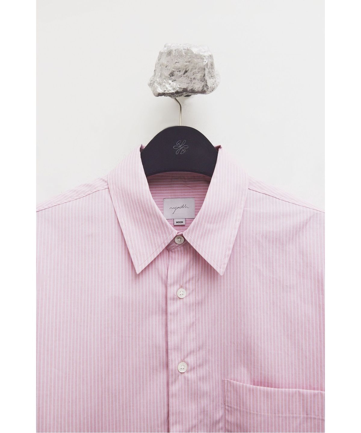 유스(YOUTH) Stripe Shirt - Pink Stripe
