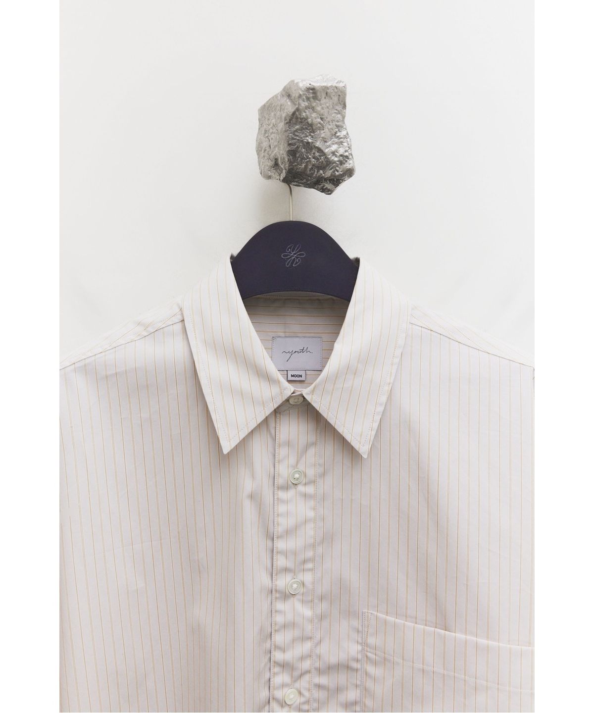 유스(YOUTH) Stripe Shirt - Beige Stripe