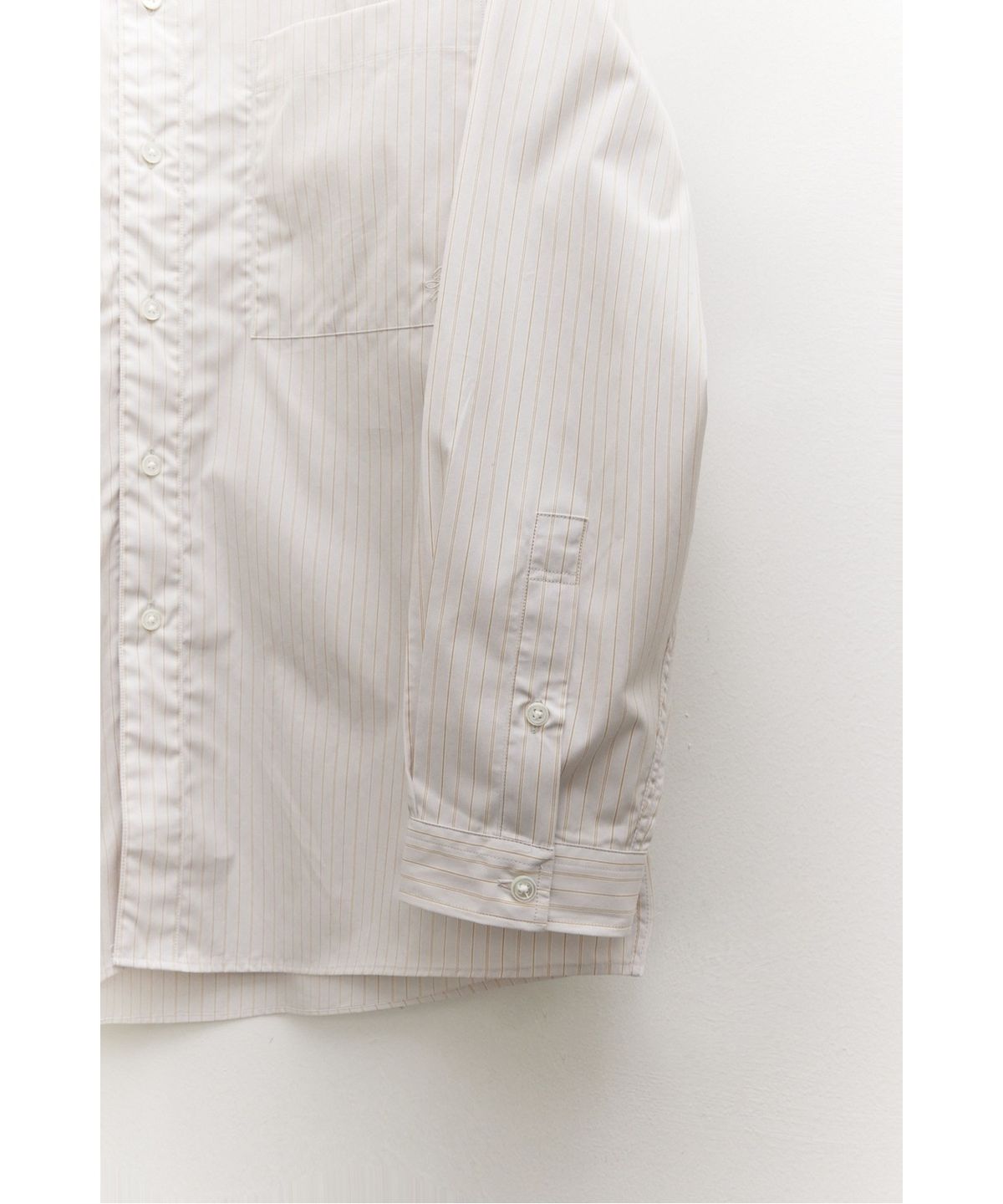 유스(YOUTH) Stripe Shirt - Beige Stripe