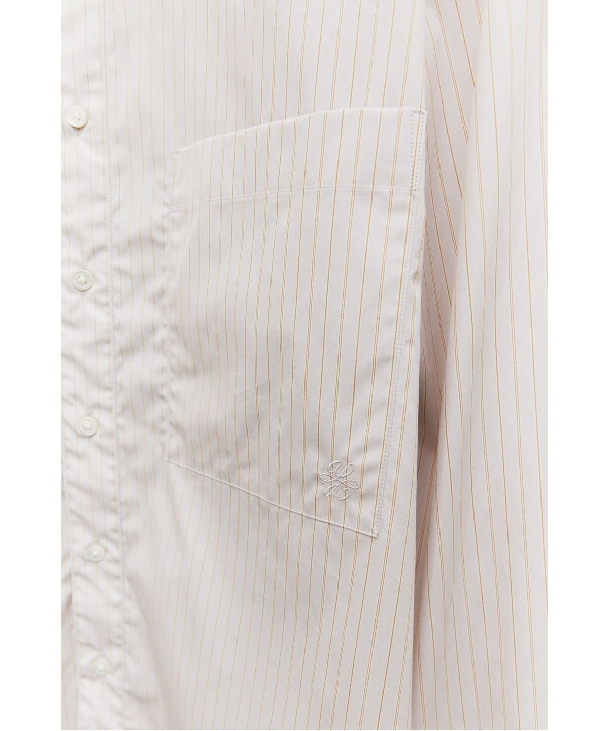 유스(YOUTH) Stripe Shirt - Beige Stripe
