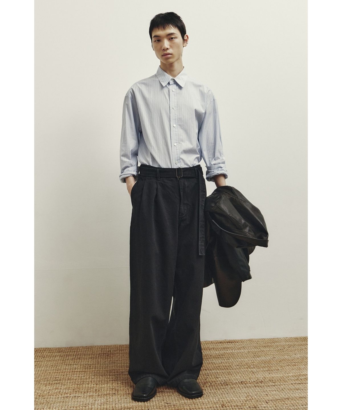 유스(YOUTH) Stripe Shirt - Blue Stripe