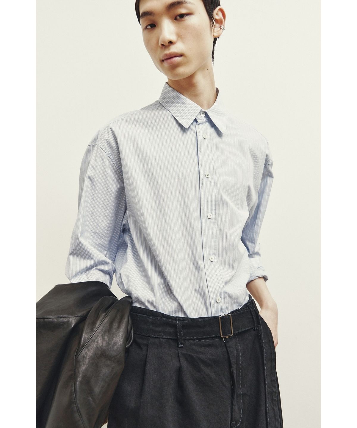 유스(YOUTH) Stripe Shirt - Blue Stripe