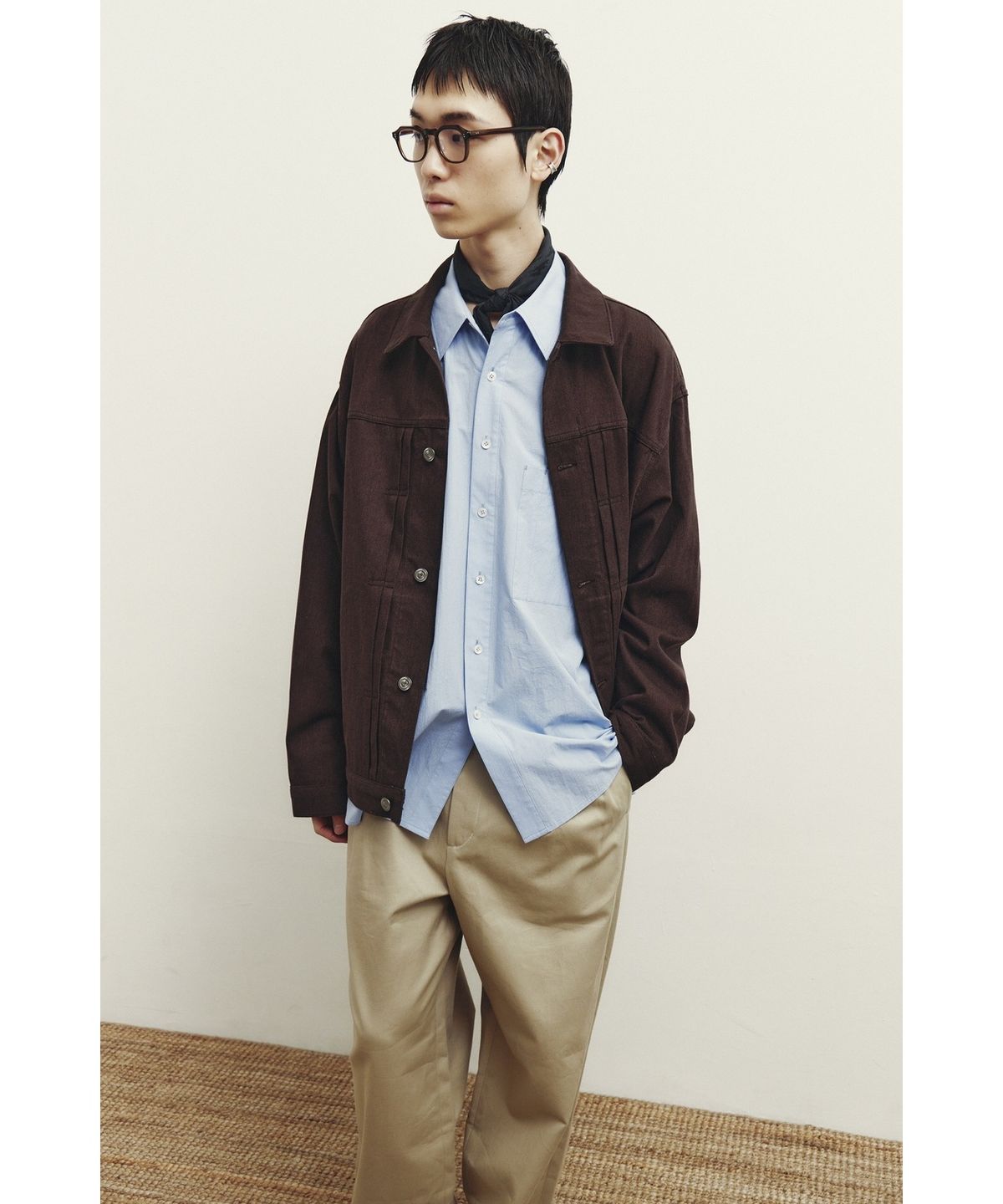 유스(YOUTH) Stripe Shirt - Blue Stripe