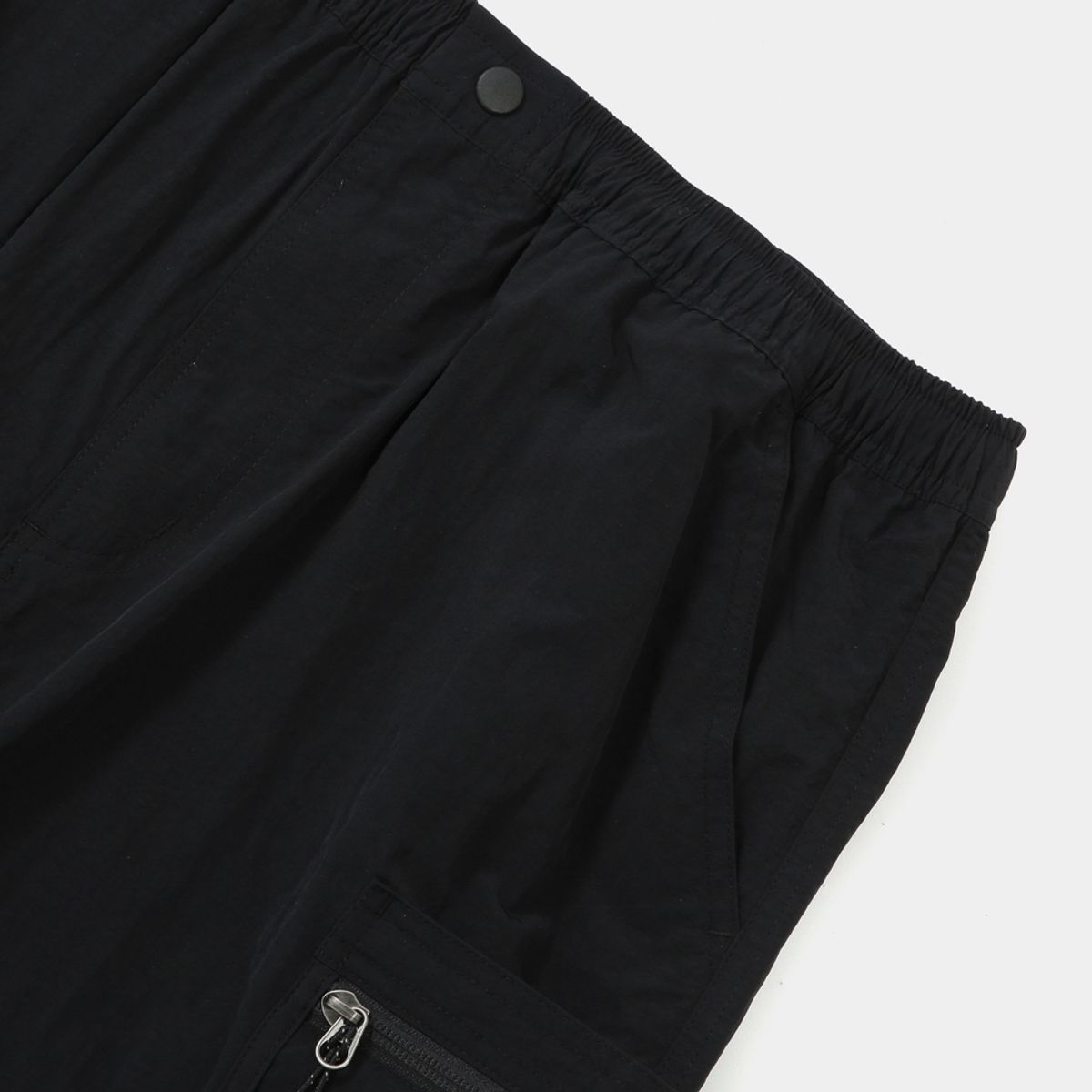 컬럼비아 유니버시티(COLUMBIA UNIVERSITY) CU SIG LOGO REGULAR FIT OUTPOCKET SHORTS PANTS 블랙