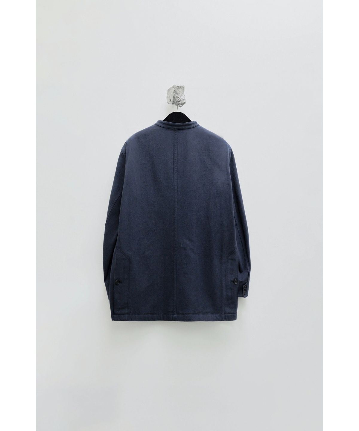 유스(YOUTH) Stand Collar Work Jacket - Dark Navy