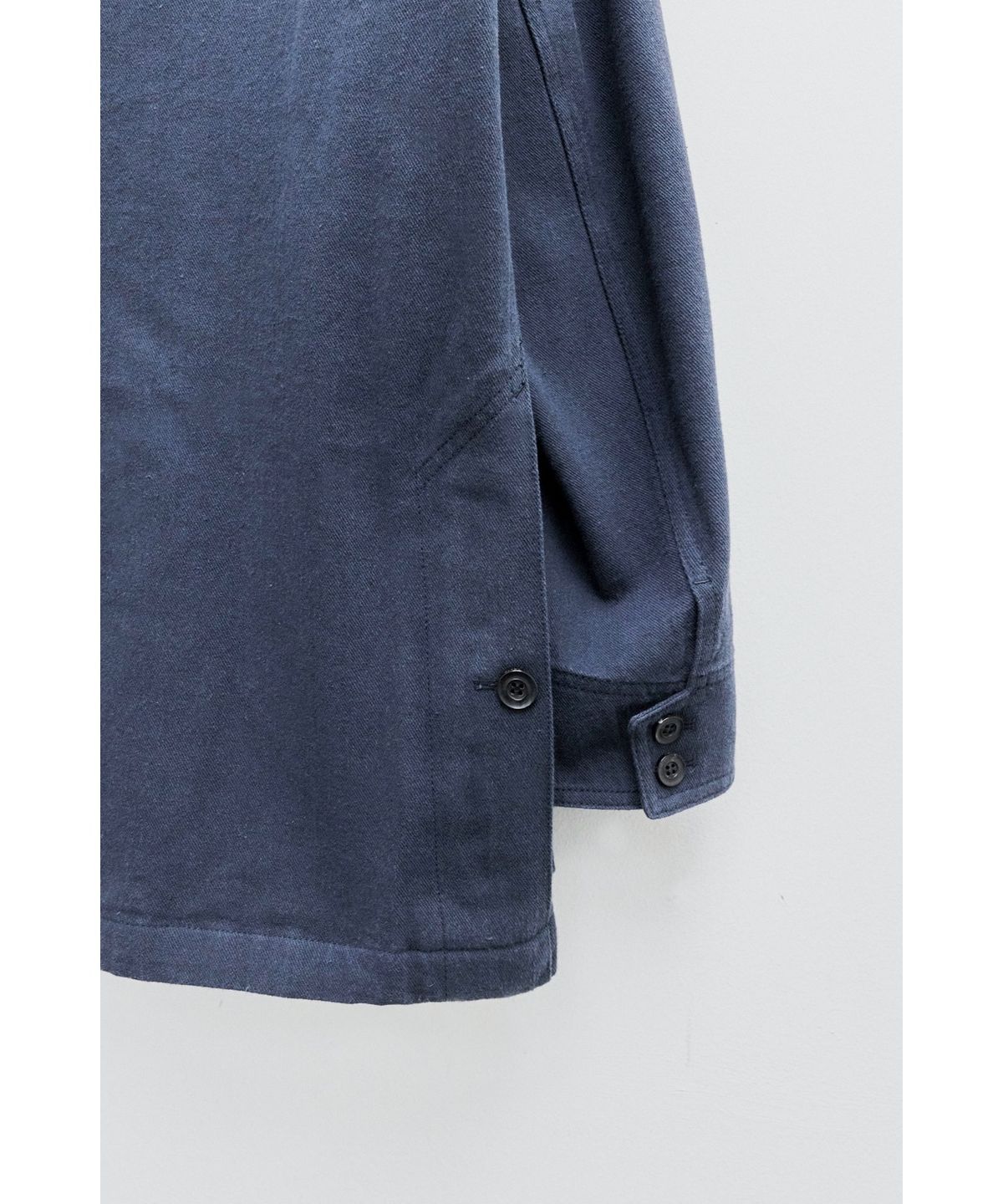 유스(YOUTH) Stand Collar Work Jacket - Dark Navy