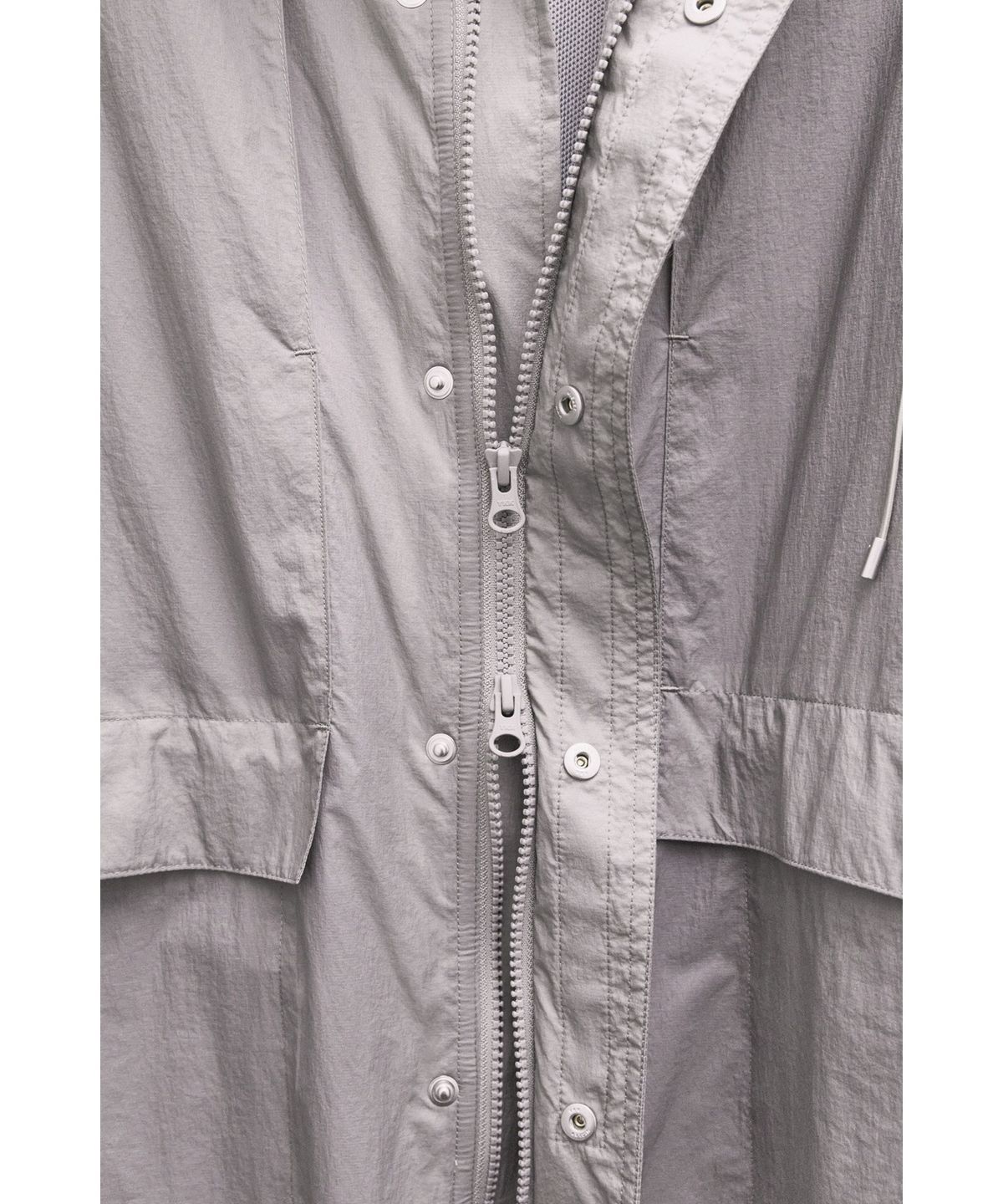유스(YOUTH) Convertible Windbreaker Coat - Beige