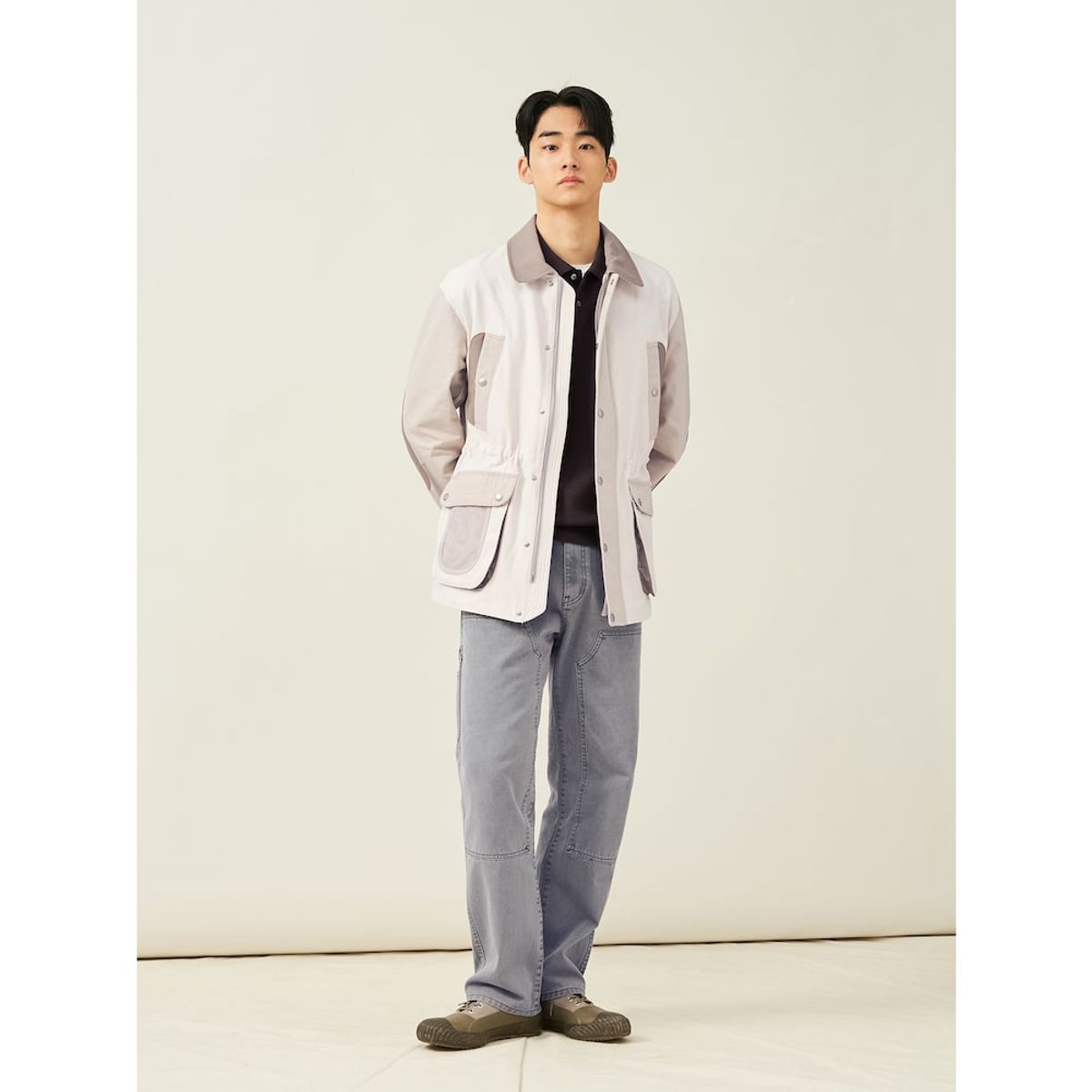 빈폴 멘(BEANPOLE MEN) 카펜터 팬츠  카키 (BC5221C32H)