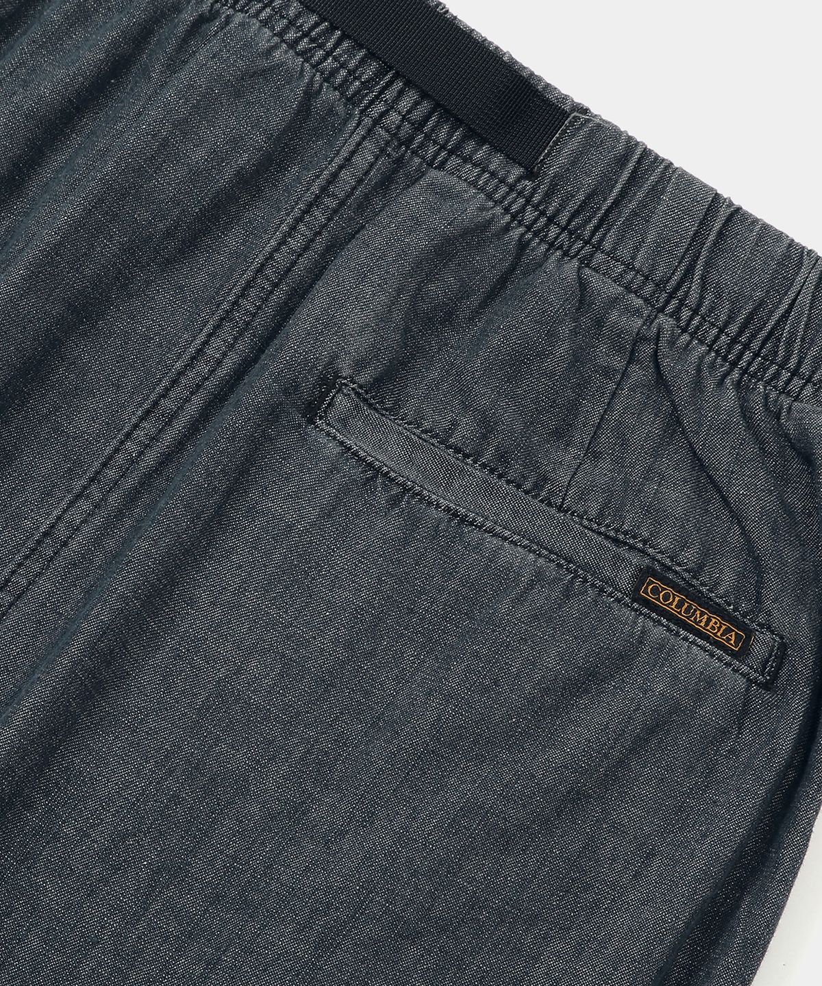 컬럼비아 유니버시티(COLUMBIA UNIVERSITY) COLUMBIA TRAJAN LABEL BELTED DENIM LONG SKIRTS 블랙데님