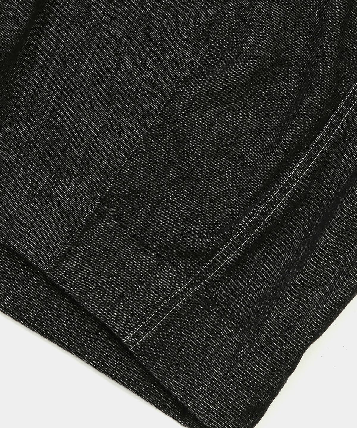 컬럼비아 유니버시티(COLUMBIA UNIVERSITY) ALL-ROUND PLEATS DENIM LONG SKIRTS 블랙데님