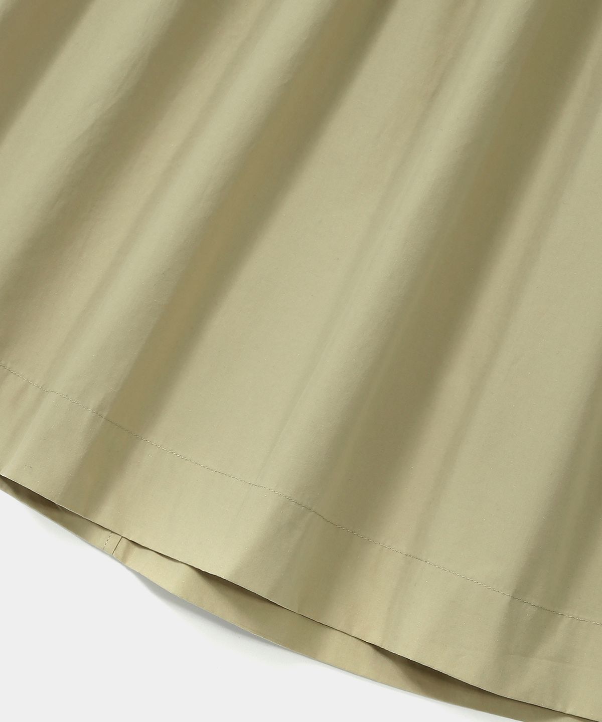 컬럼비아 유니버시티(COLUMBIA UNIVERSITY) ALL-ROUND PLEATS COTTON LONG SKIRTS 베이지
