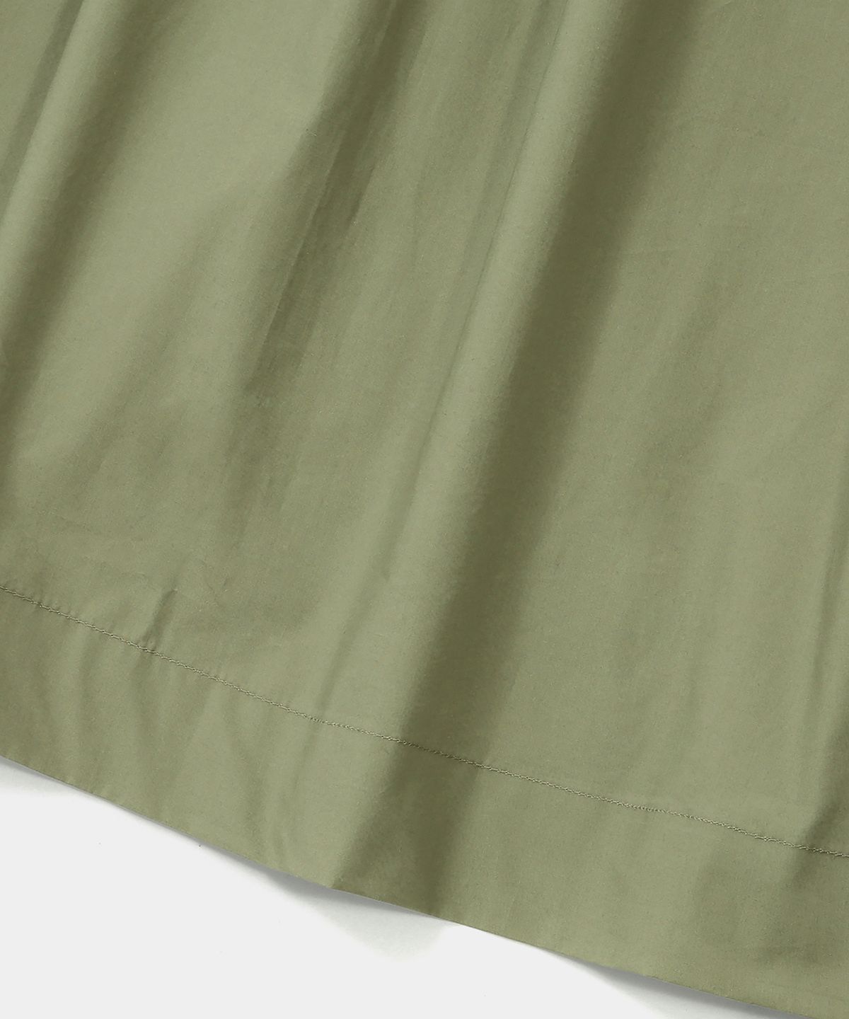 컬럼비아 유니버시티(COLUMBIA UNIVERSITY) ALL-ROUND PLEATS COTTON LONG SKIRTS 카키