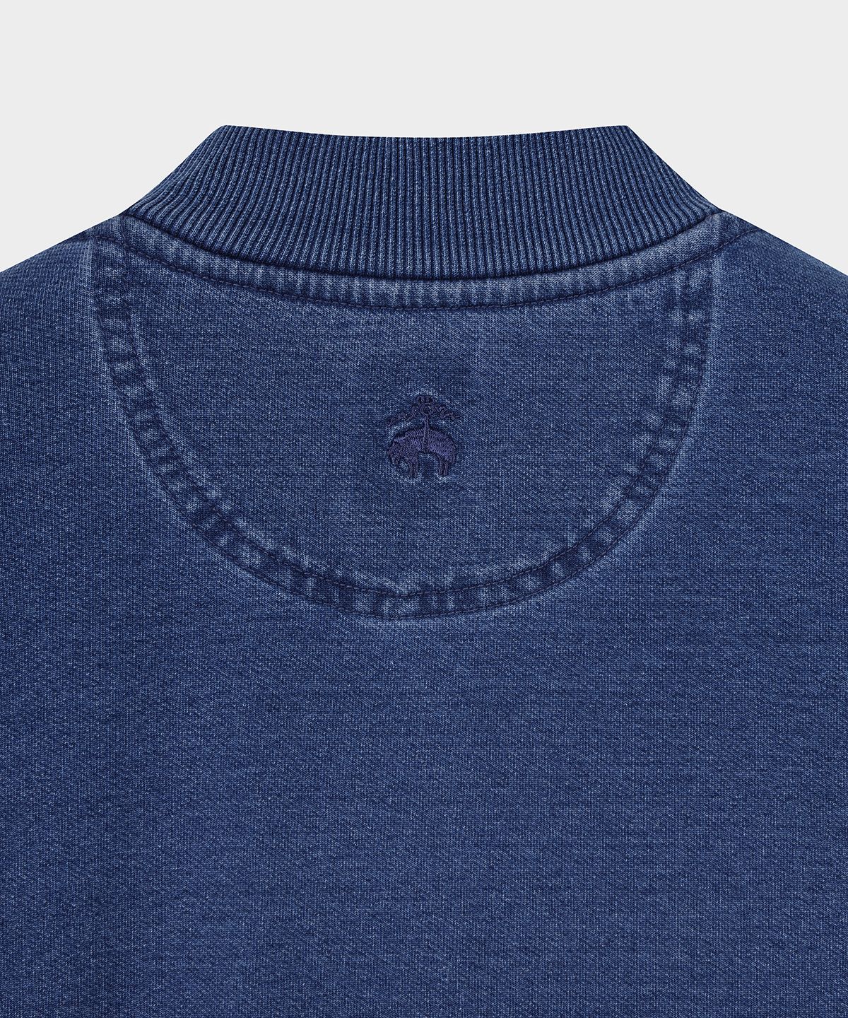 브룩스 브라더스(BROOKS BROTHERS) 베이스볼 칼라 스웻셔츠 (인디고) (BBNPMM7475OFS)