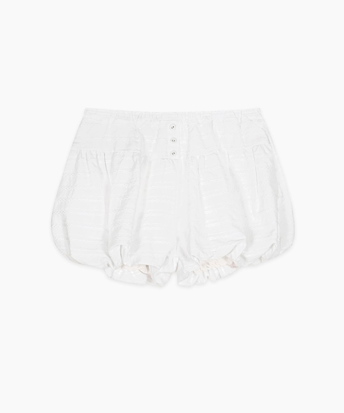 시눈(SINOON) [비비지 엄지 착용] Balloon Shorts (White)