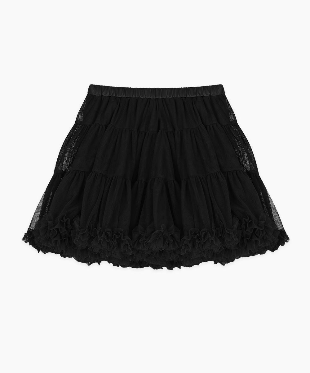 ●SINOON● 25SS Tute Skirt ブラックピンクジス着用★ MUSINSA公式 | SINOON [JISOO wearing] Tute Skirt (Black)