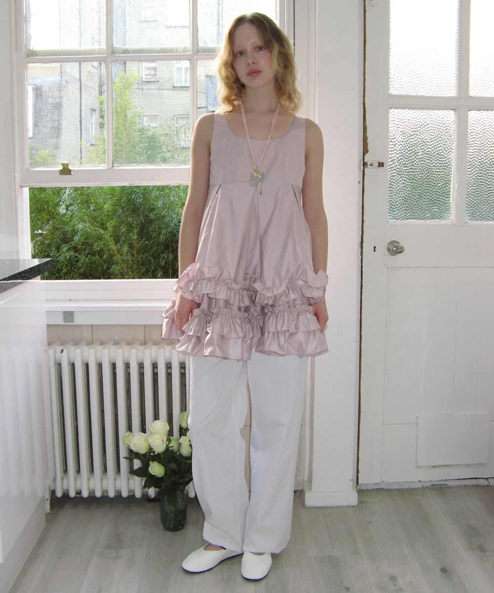 ●Sinoon●Frill Sleeveless Dress★韓国の人気★日本未入荷 SINOON ｜시눈 공식 온라인 스토어