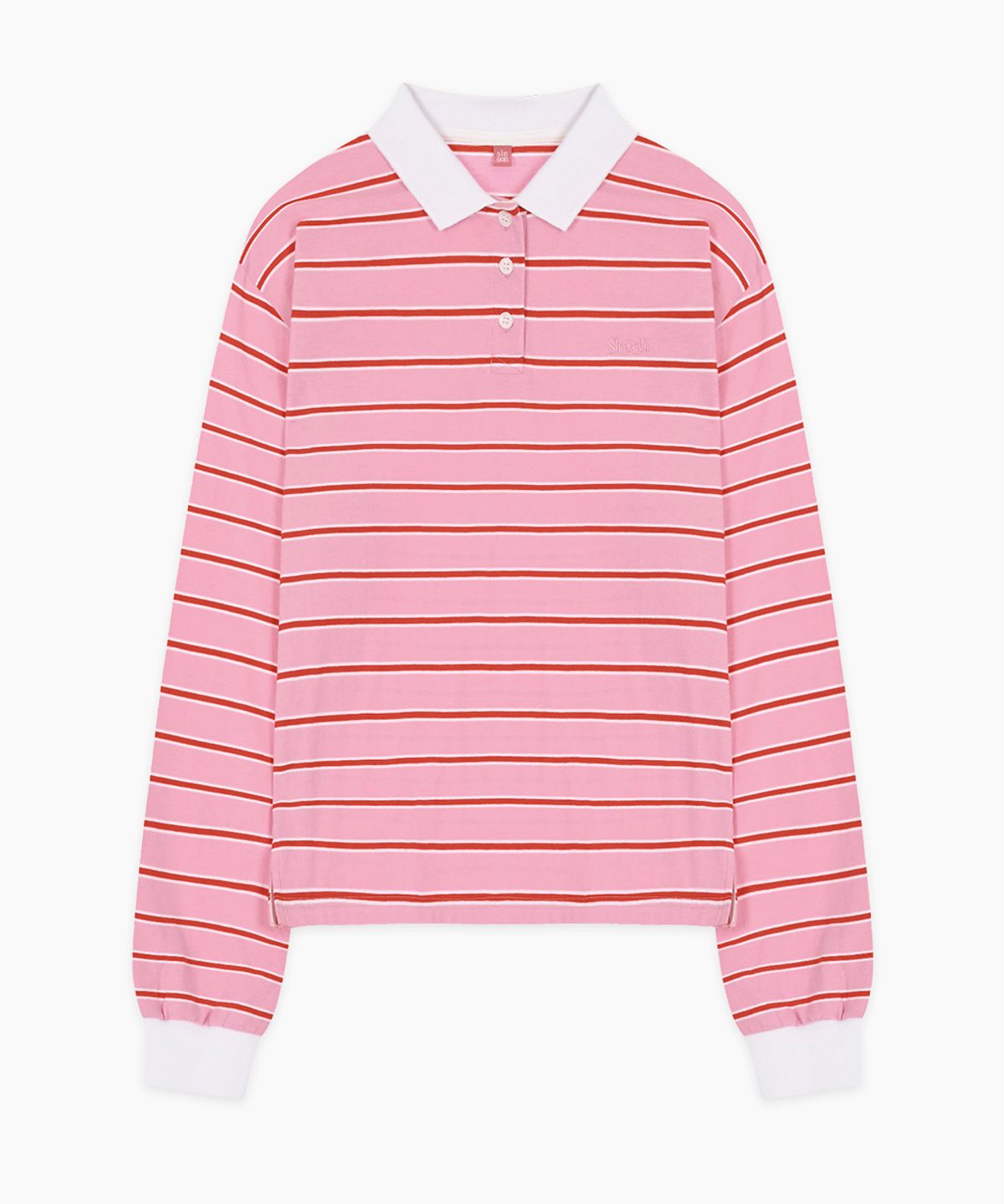 시눈(SINOON) Stripe PK Shirt (Pink)