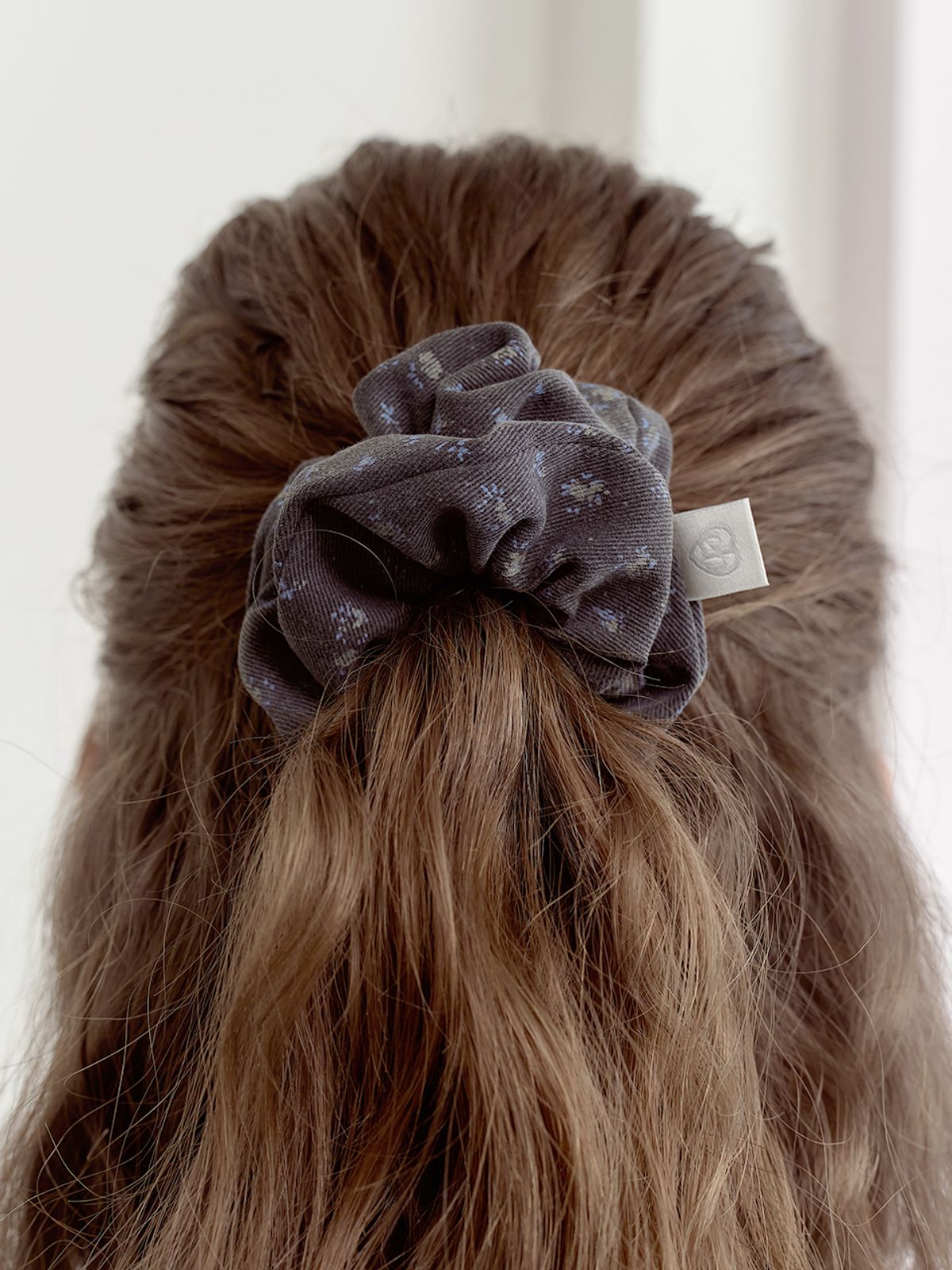앵브록스(ENGBROX) bubbly floral scrunchie_3 colors