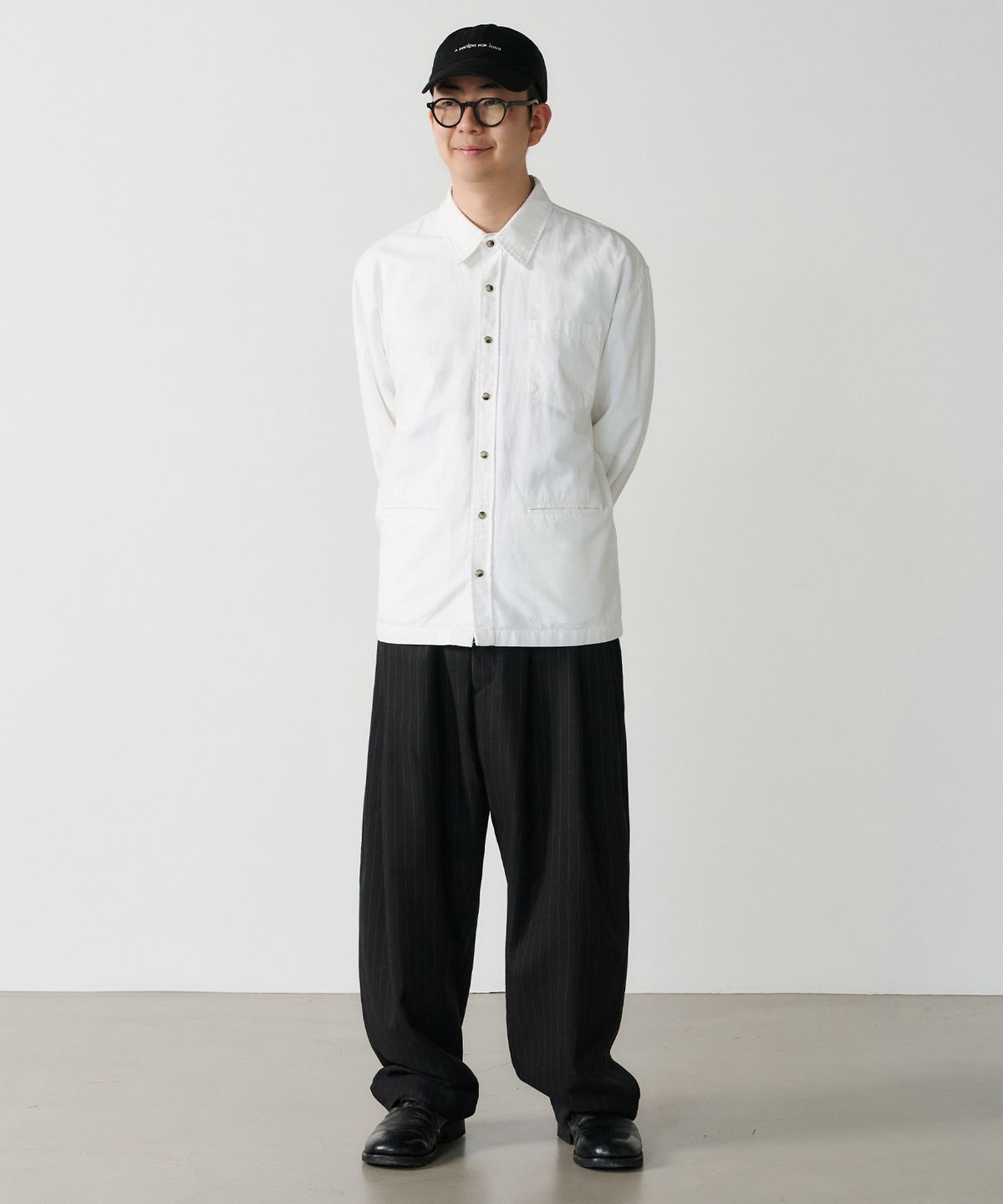 노운(NOUN) cook shirts (white)