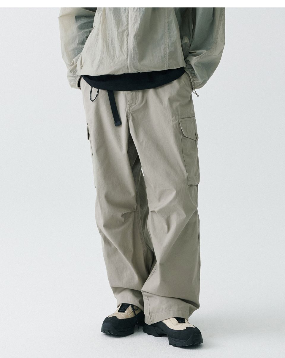 TW CARGO PANTS ベージュ MUSINSA公式 | MUSINSA STANDARD City Leisure Wide Belted Cargo
