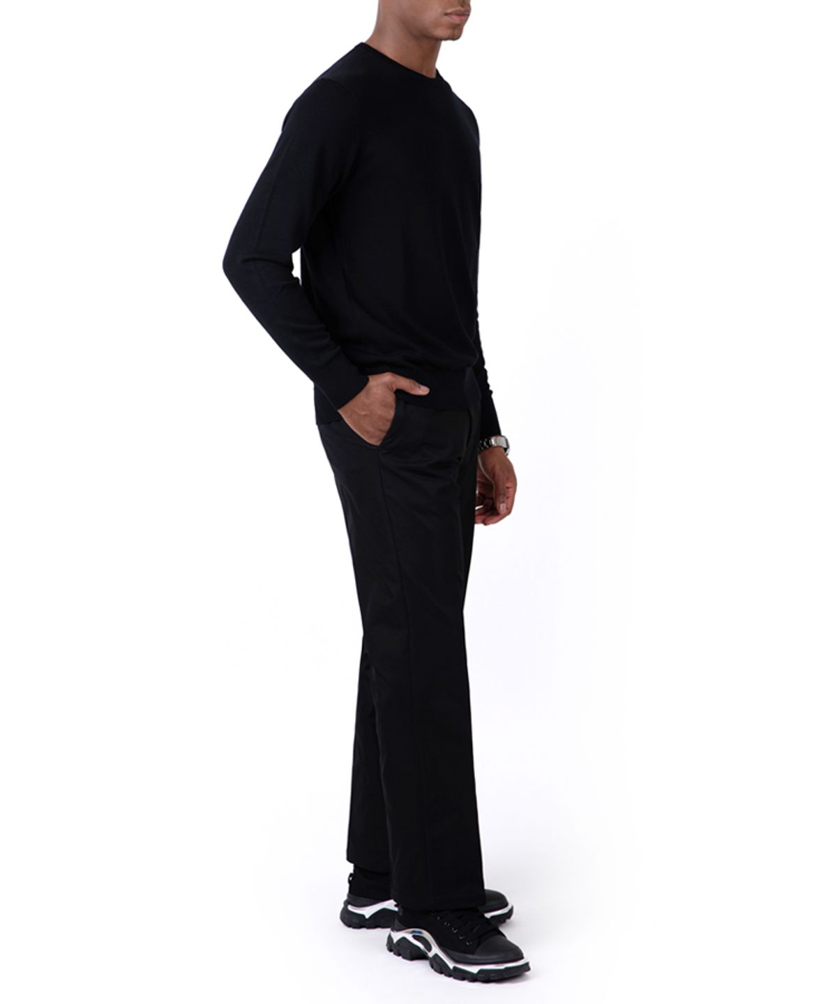 스트라이크(STRIKE) Chino Trousers (BLACK)