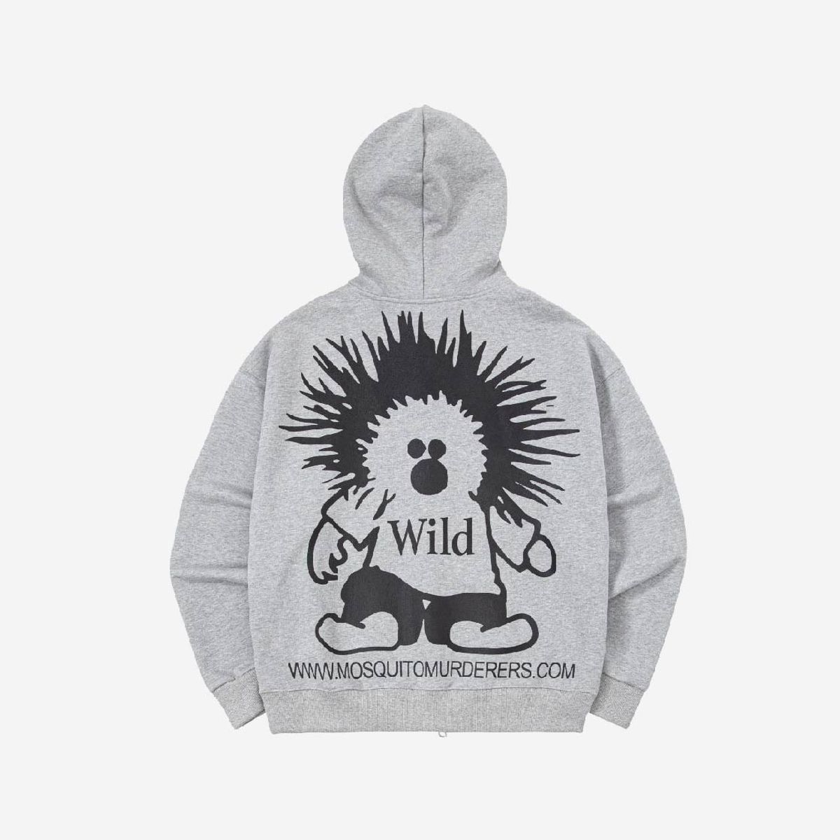 모스키토 머더러스(MOSQUITO MURDERERS) Wild HOODIE JACKET -Gray