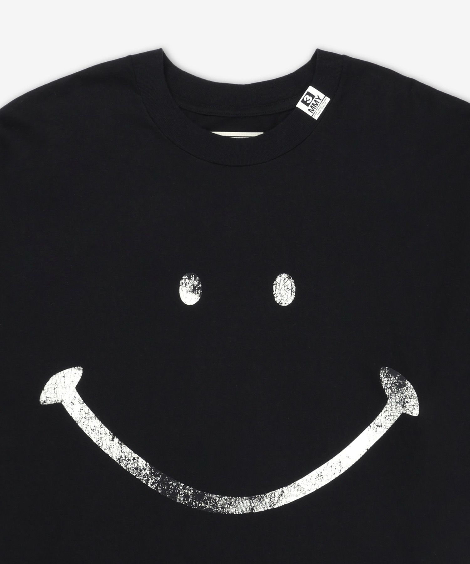 国内発送☆MIHARA YASUHIRO☆Smily Face Printed T-shirt/BLACK Maison MIHARA YASUHIRO - スマイリーフェイスプリントTシャツ