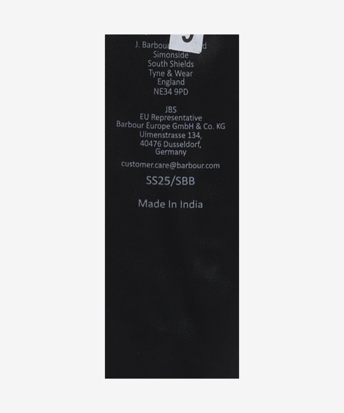 바버(BARBOUR) 인터내셔널 스몰 로고 반소매 티셔츠 - 블랙:퓨터 / MTS0141BK71